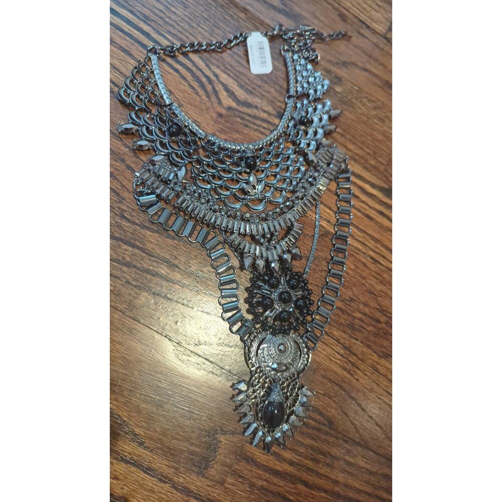 Free People Only Dreaming Statement Collar Necklace NWT - Picture 4 of 4